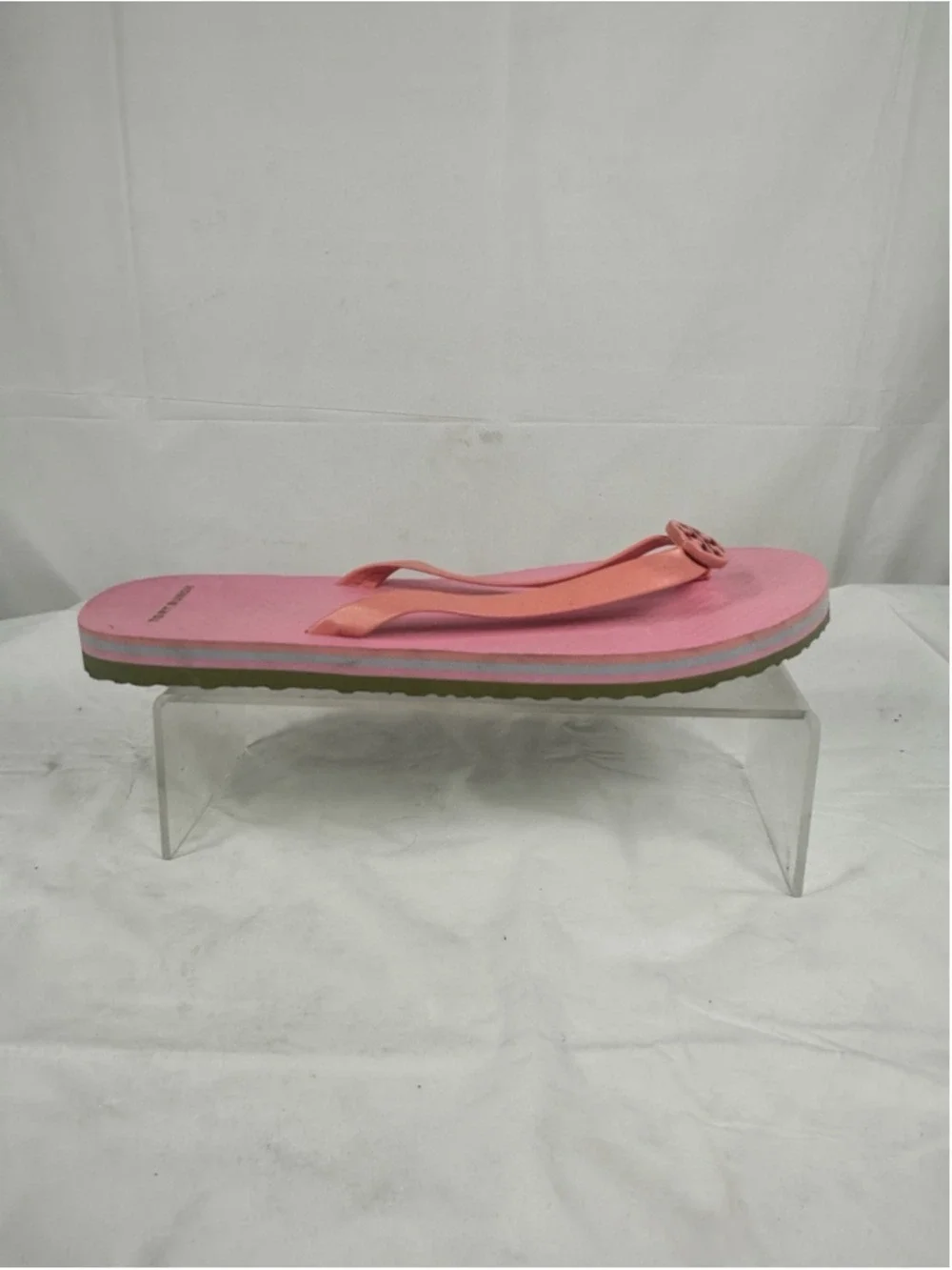 Tory Burch Mini Minnie Flip-Flop Beach Sandals pink Women’s Size 8 US new